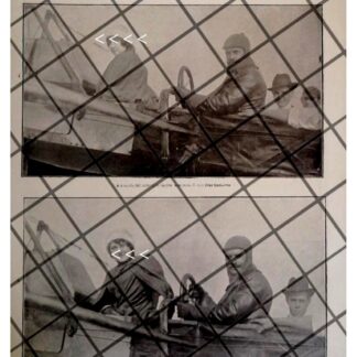 AFICHE RETRO LAS PRIMERAS MUJERES PILOTOS MEXICANAS 1913