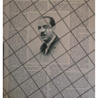 AFICHE RETRO. MUSICO ERNESTO ROSILLO 1930