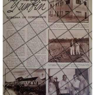 AFICHE RETRO OBRAS. EDUARDO LAVALLE URBINA. CAMPECHE 1944