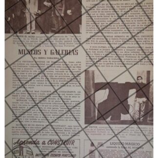 AFICHE RETRO PINTOR ARMANDO MORALES (NIGARAGUA) Y MAS