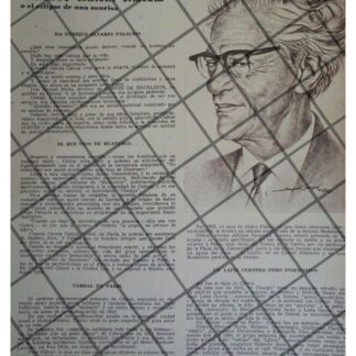 AFICHE RETRO MUERE ERNESTO GARCIA CABRAL 1968