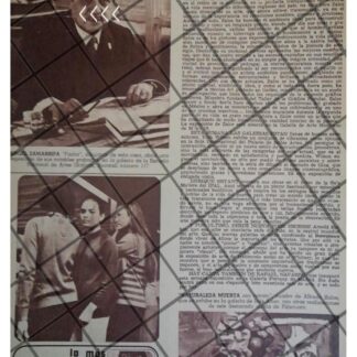 AFICHE RETRO EXPOSICION DIBUJANTE ANGEL ZAMARRIPA 1968