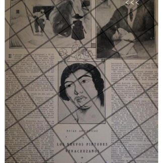 AFICHE RETRO EL PINTOR RAFAEL VERA DE CORDOBA 1922