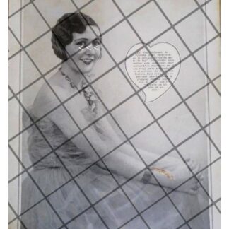 AFICHE ANTIGUO LA ACTRIZ VICTORIA REAL 1929