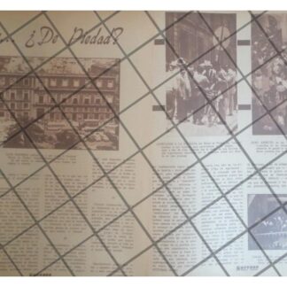 AFICHE RETRO EL MONTE DE PIEDAD /ROBERTO GARZA MARQUEZ