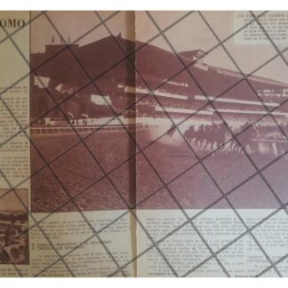 AFICHE RETRO. HIPODROMO DE LAS AMERICAS Y OTROS 1953