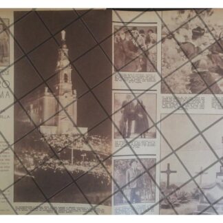 AFICHE RETRO EL MILAGRO DE FATIMA 1949