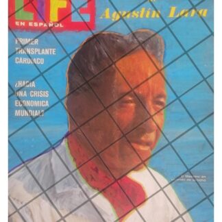 PORTADA ANTIGUA AL ACUARELA. AGUSTIN LARA 1968 POR: SAWA