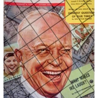 PORTADA ANTIGUA GENERAL DWIGHT EISENHOWER 1954