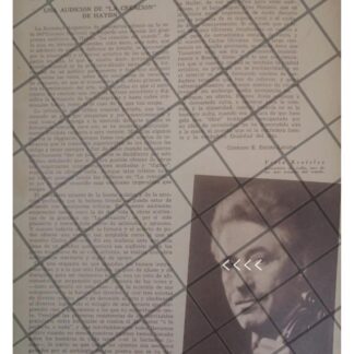 AFICHE RETRO VIOLINISTA. FRITZ KREISLER 1936