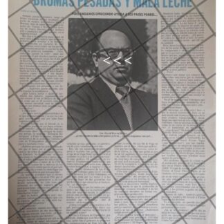 AFICHE RETRO CRITICA A DAVID IBARRA MUÑOZ 1979