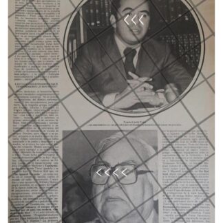 AFICHE RETRO FAUSTO CANTU PEÑA Y OSCAR FLORES TAPIA 1979