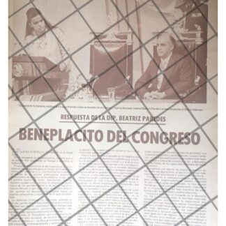 AFICHE RETRO. BEATRIZ PAREDEZ Y LOPEZ PORTILLO 1979