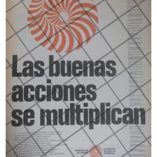AFICHE RETRO BOLSA MEXICANA DE VALORES 1979 /4