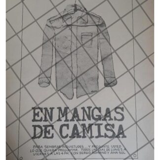 CARTEL RETRO. CANAL TV ONCE 1979 /12