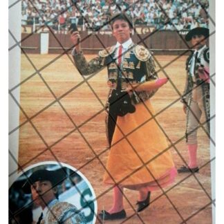 AFICHE VINTAGE EL TORERO ARMILLITA CHICO TRIUNFA 1977