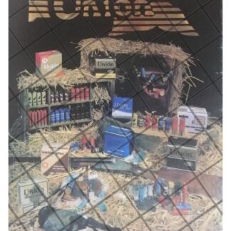 AFICHE PUBLICITARIO RETRO CARTUCHOS P. ESCOPETA UNION