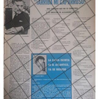 AFICHE RETRO FERRUSQUILLA Y CANCION INEDITA 1977