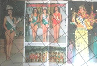 AFICHE RETRO SEÑORITA MEXICO 1979. MARIA DIAZ TEJADA 1979