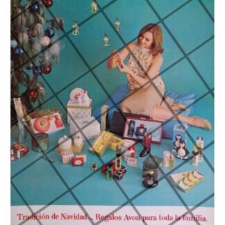 CARTEL PUBLICITARIO RETRO COSMETICOS AVON 1967 /20