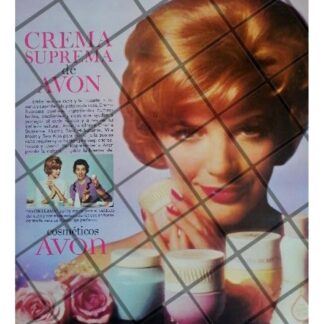 CARTEL PUBLICITARIO RETRO COSMETICOS AVON 1961 /12