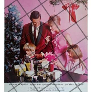 CARTEL PUBLICITARIO RETRO COSMETICOS AVON 1964 /11