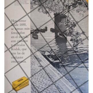 CARTEL PUBLICITARIO RETRO. KODAK NOSTALGIA 1957 N81