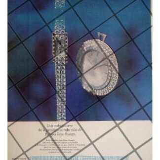 CARTEL PUBLICITARIO RETRO RELOJES OMEGA DE GALA 1963