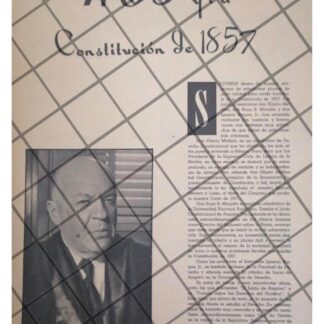 AFICHE RETRO. EL ABOGADO HILARIO MEDINA GAONA 1957