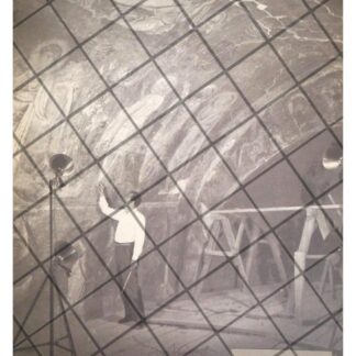 AFICHE RETRO. PINTOR PETER BELLEW EN SANTA SOFIA 1954