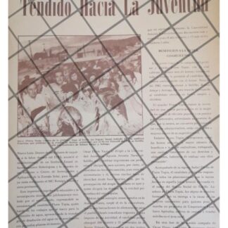 AFICHE ANTIGUO OSCAR FLORES TAPIA EN COAHUILA 1975