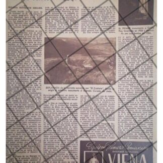 AFICHE RETRO CERRO DEL CUBILETE MONUMENTO CRISTO REY