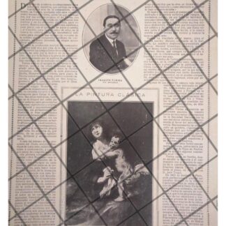 AFICHE ANTIGUO EL MUSICO. JOAQUIN TURINA 1920