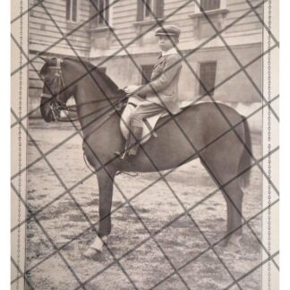 AFICHE ANTIGUO EL PRINCIPE DON JUAN A CABALLO 1920