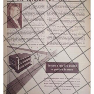 AFICHE ANTIGUO INFORME DE FELIPE MAZARRAZA