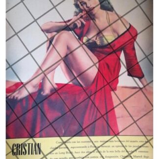 AFICHE RETRO. INICIOS DE CRISTIAN MARTELL 1956