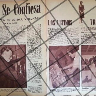 AFICHE RETRO ULTIMOS 3 DIAS DE DIEGO RIVERA 1957