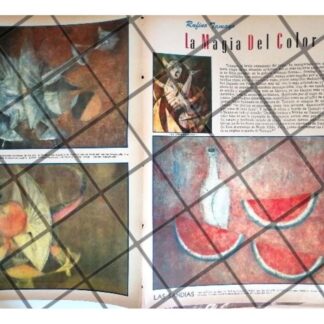 AFICHE RETRO PINTOR. RUFINO TAMAYO 1956