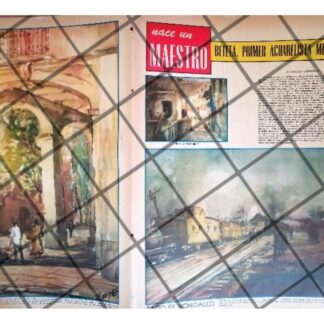 AFICHE RETRO PINTOR. IGNACIO MARIA BETETA 1956