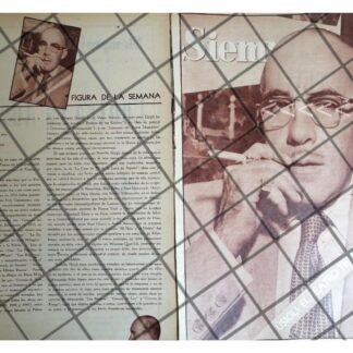 AFICHE RETRO RODOLFO USIGLI 1956