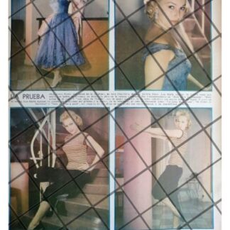 AFICHE RETRO INICIOS DE ACTRIZ. LUZ MARIA AGUILAR 1956