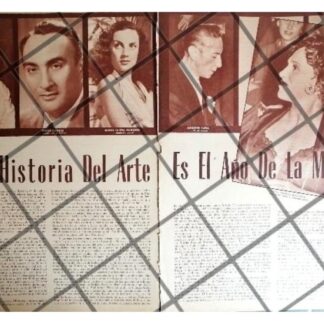 AFICHE RETRO HONRAN A MARIA TERESA MONTOYA 1956