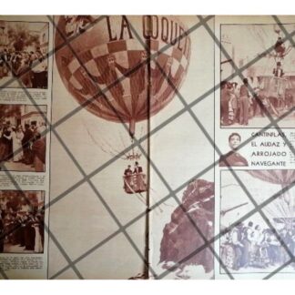 AFICHE RETRO CANTINFLAS FILMA EN HOLLYWOOD 1956