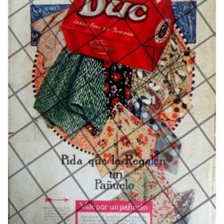 CARTEL PUBLICITARIO ANTIGUO JABON DUBARRY DUC 1927 /6