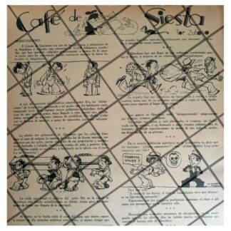 TIRA COMICA ANTIGUA DE GABRIEL VARGAS 1934