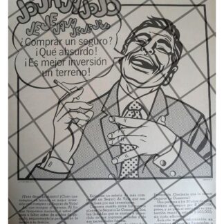 PUBLICIDAD ANTIGUA SEGUROS LA COMERCIAL 1967