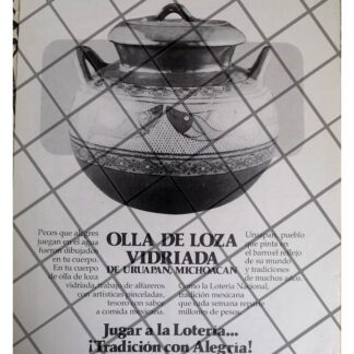 AFICHE PUBLICITARIO RETRO LOTERIA NACIONAL 1976 /231