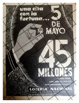 PUBLICIDAD RETRO LOTERIA NACIONAL 1973 /212