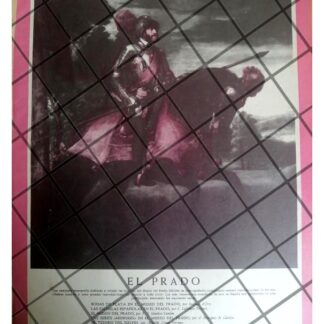 AFICHE PUBLICITARIO RETRO MUSEO DEL PRADO 1953