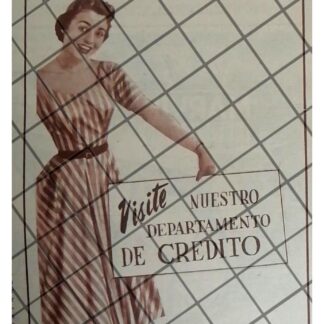 CARTEL RETRO NACIONAL MONTE DE PIEDAD 1950s /17